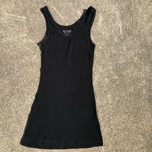 Mossimo black ribbed tank top